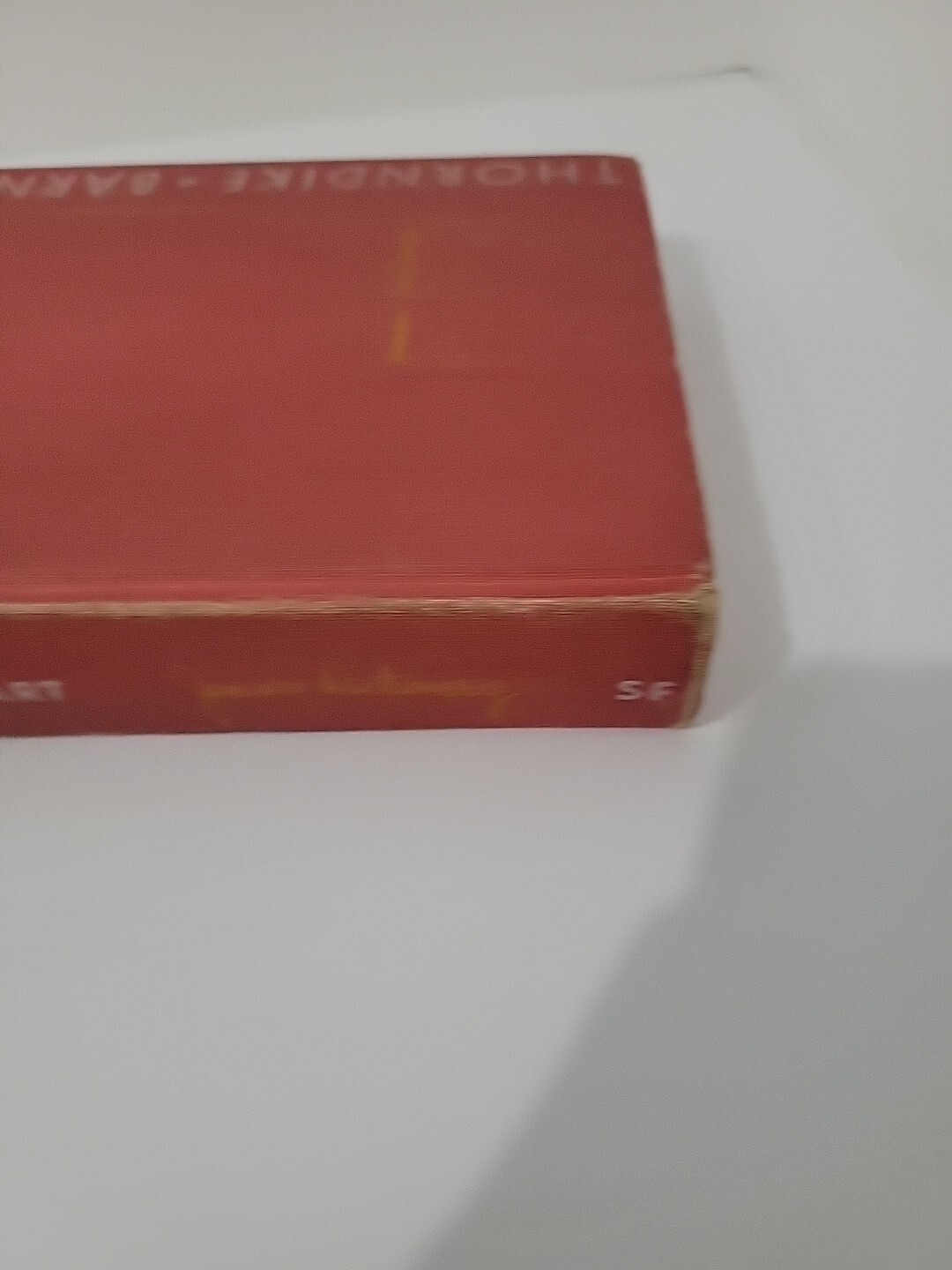 Thorndike Barnhart Junior Dictionary E L Thorndike C L Barnhart 6th Ed 1965 AC