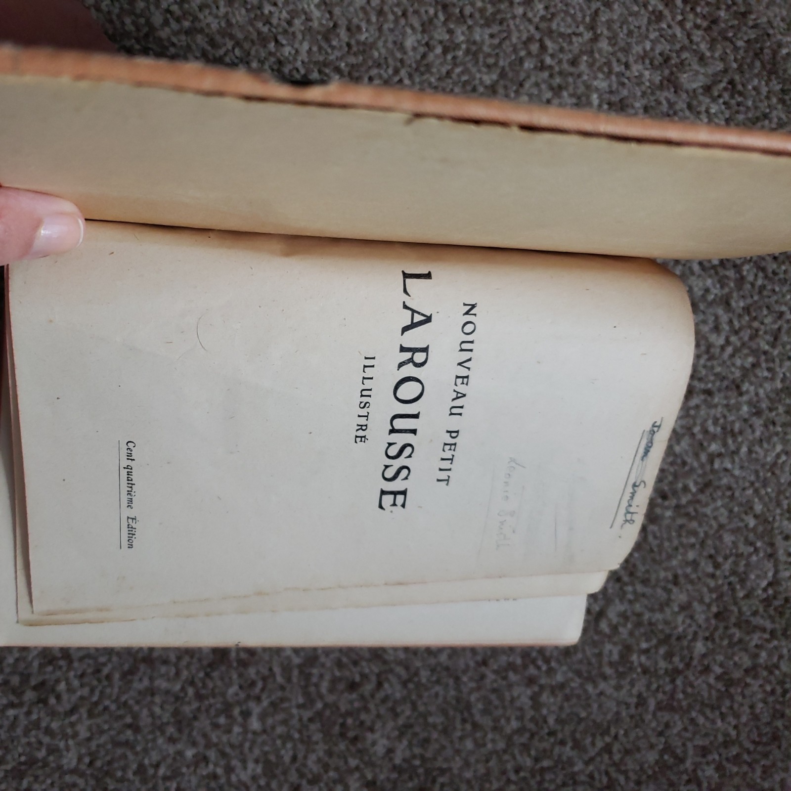 1930 Nouveau Petit Larousse Illustré Dictionary French, Claude Auge