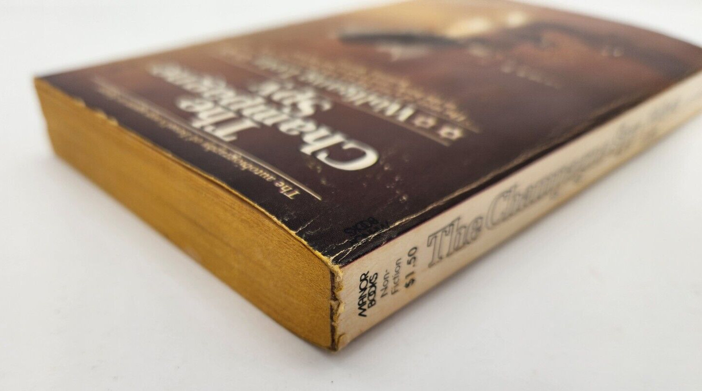 The Champagne Spy (Wolfgang Lotz – 1974 trade paperback book)