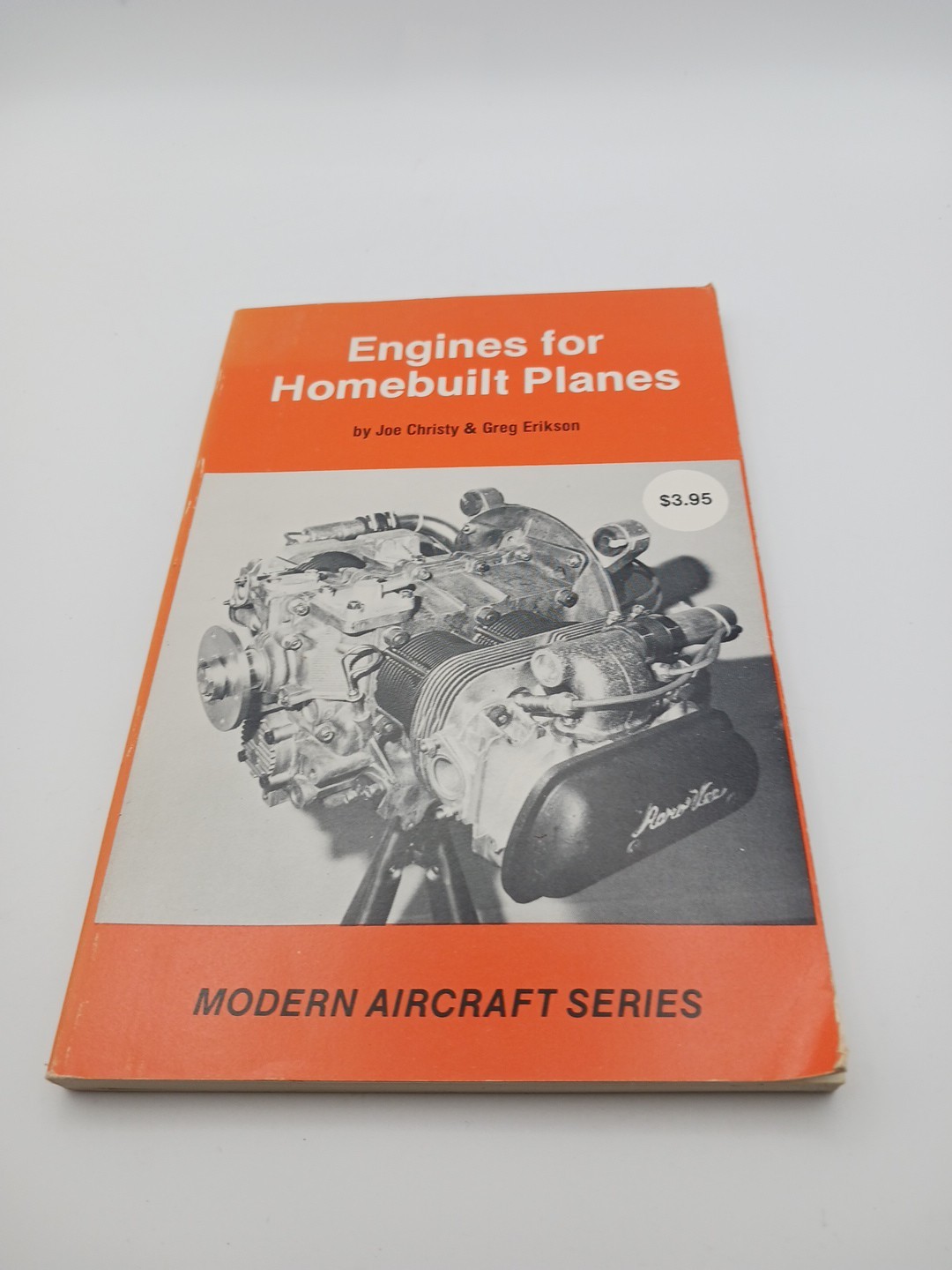 Engines for Homebuilt Planes Guide Book Christy Erikson 1977 Sports Car Press PB