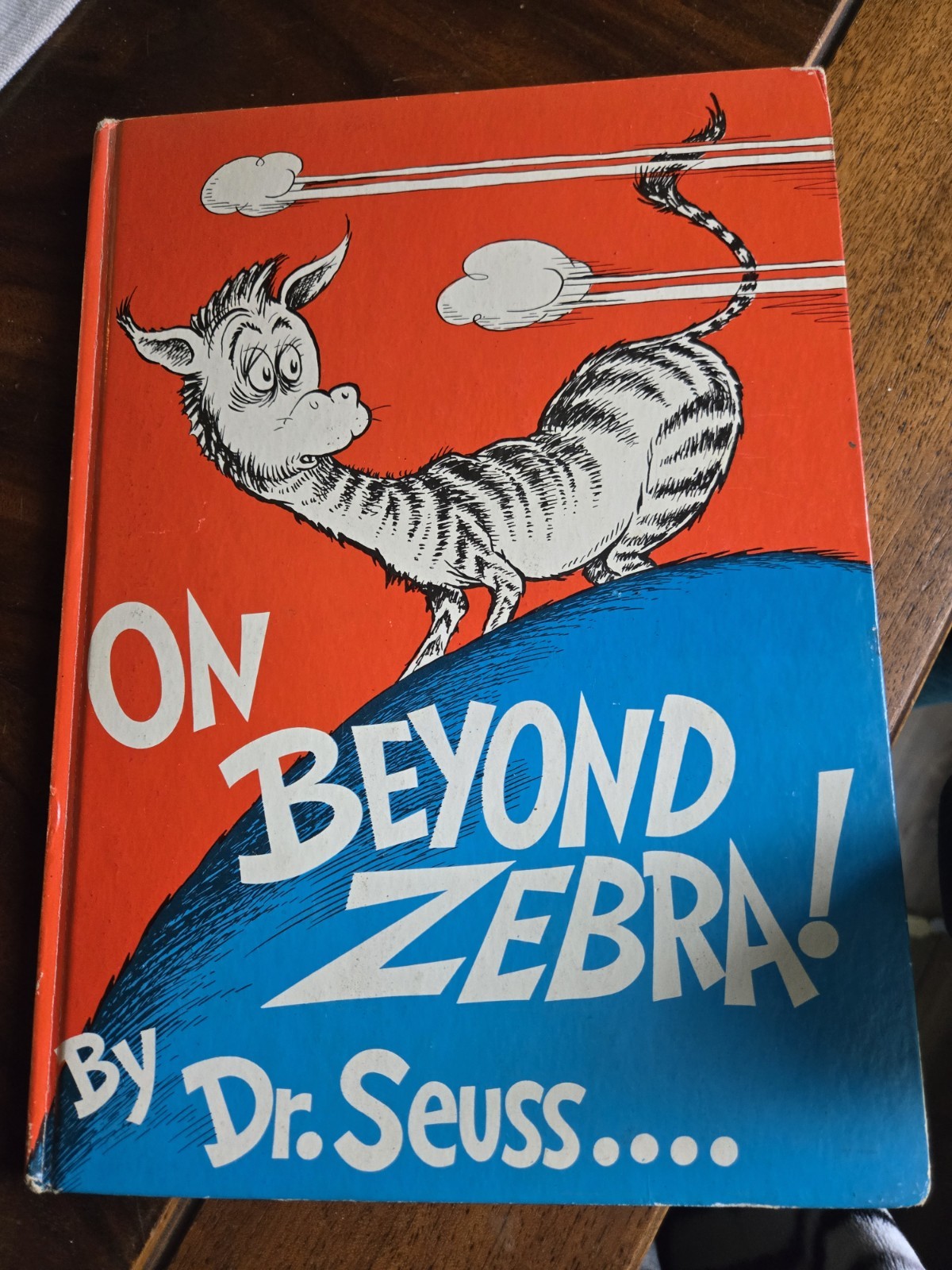 On Beyond Zebra Dr Seuss Random House First Edition First Printing Scarce 1955