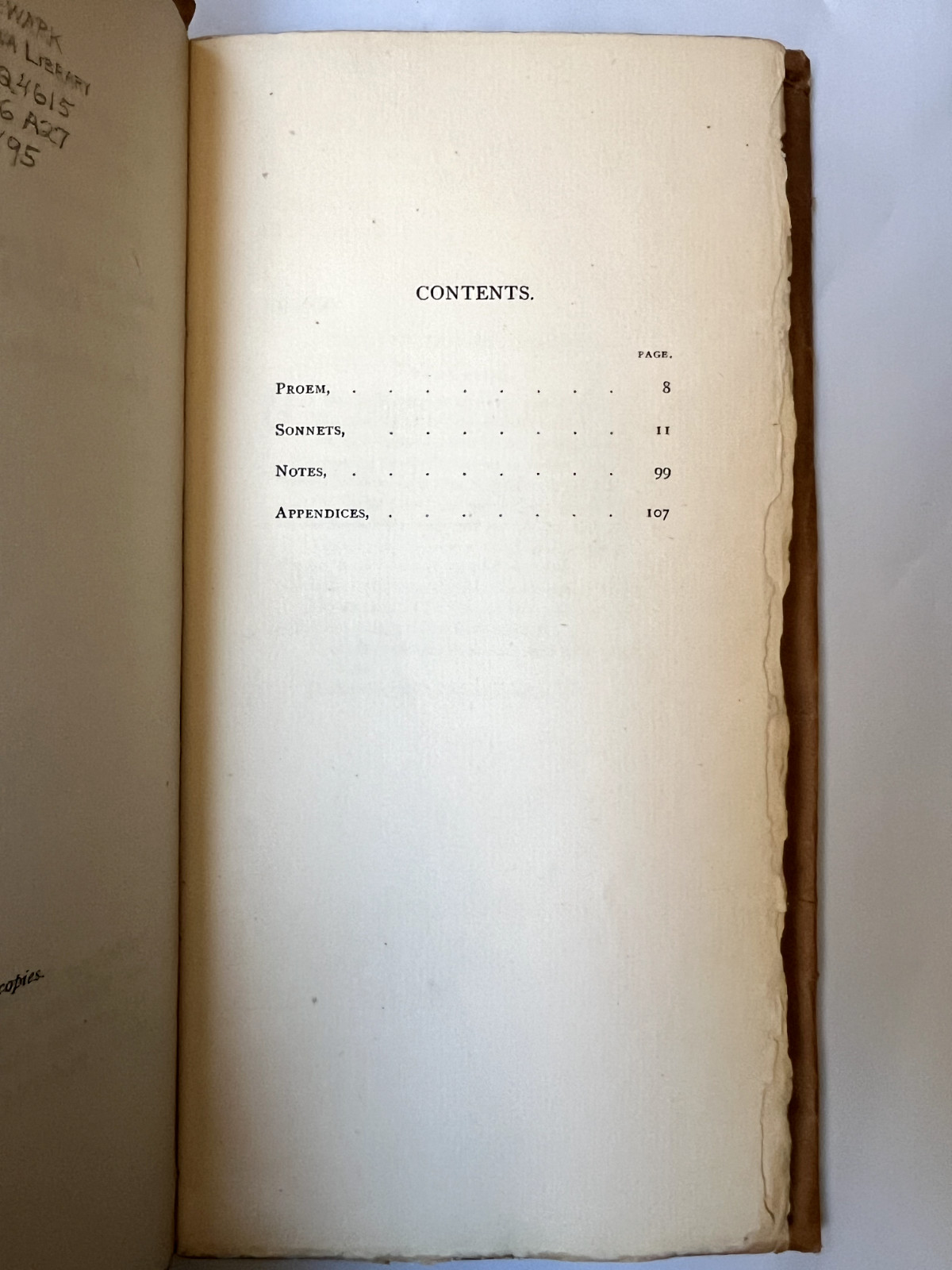 The Sonnets of Michaelangelo- 1st Ed.- 1895-Limited 725 copies- Bibelot Series