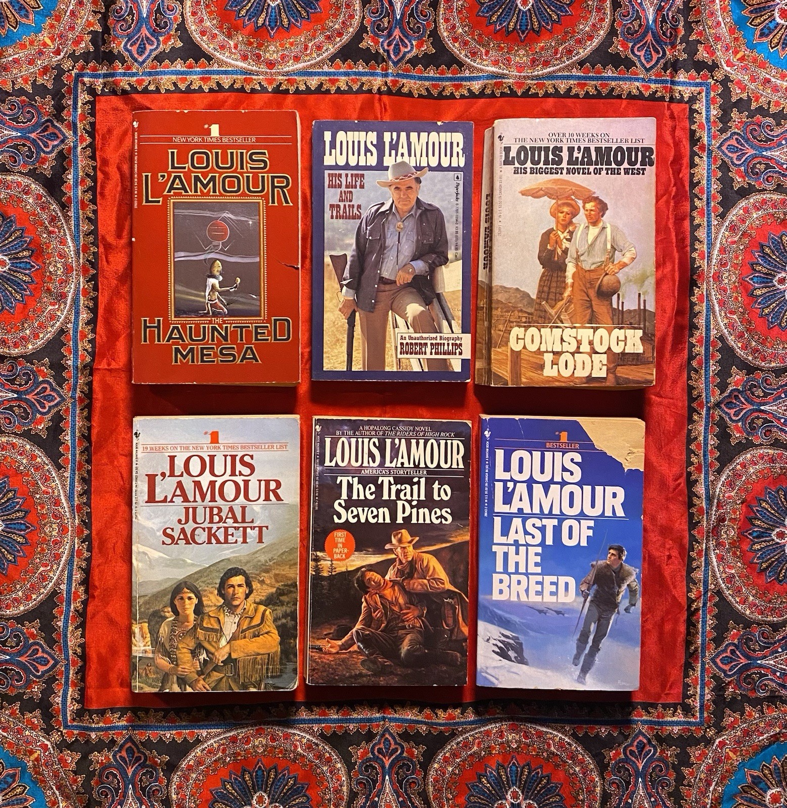 Louis L’Amour | Lot of 41 | Vintage Western | Paperback Novels | Bantam Books |
