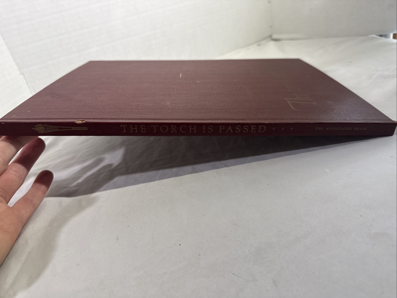 The Torch is Passed by The Associated Press 1963 Vintage Hardcover Death of JFK