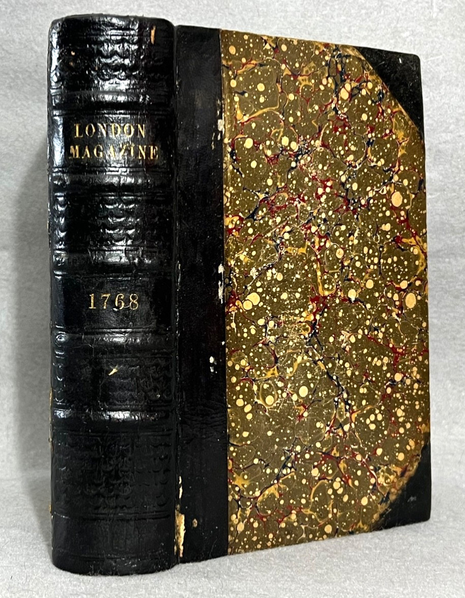 Antique American Revolution Book London Magazine Gentleman’s Intelligencer 1768