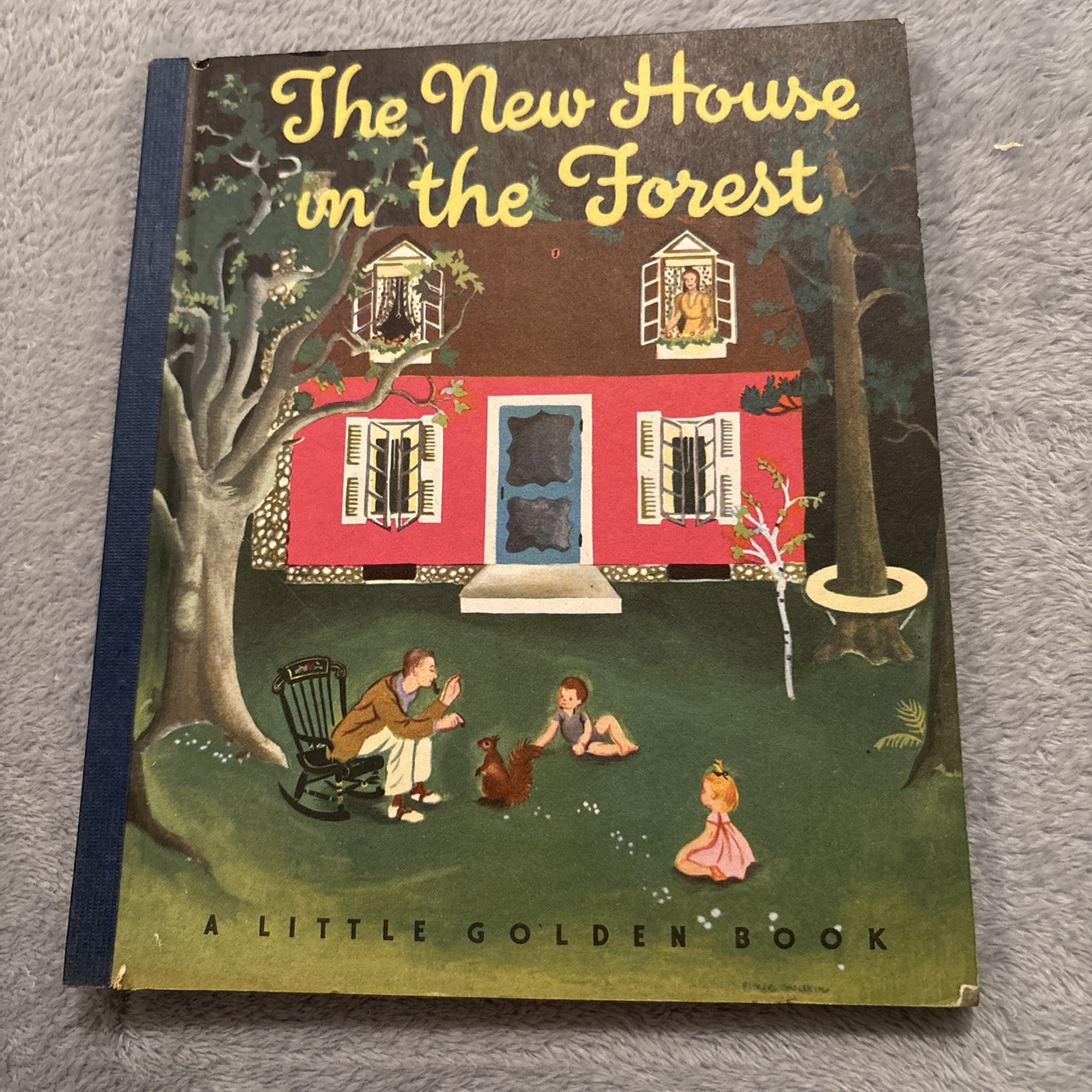 RARE C PRINT EDITION Bound in Cloth „Goldencraft“ – The New House in the Forest