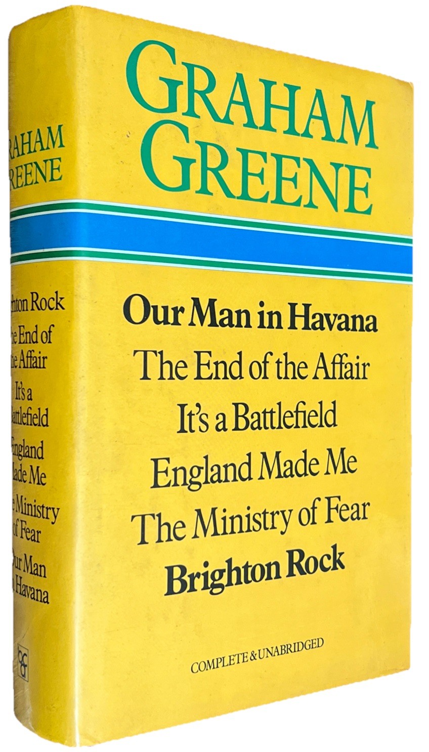 Graham Green Complete & Unabridged 6 Books In 1 HCDJ Havana Battlefield Brighton