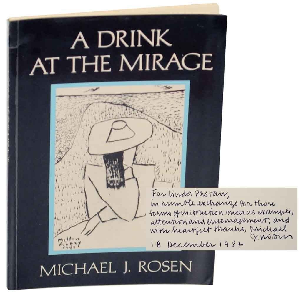 Michael ROSEN / A DRINK AT THE MIRAGE Signed First Edition 1984 #154289