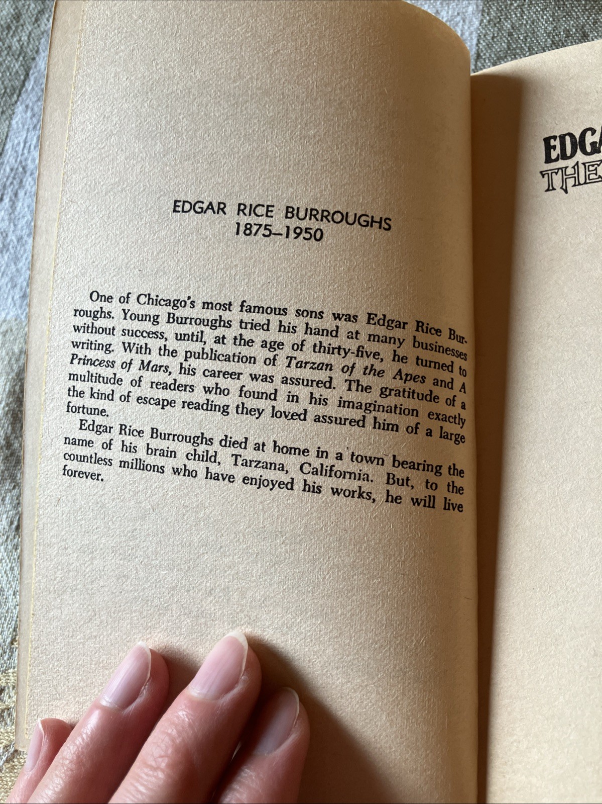 The Outlaw of Torn Edgar Rice Burroughs Frank Frazetta Vintage Paperback Good