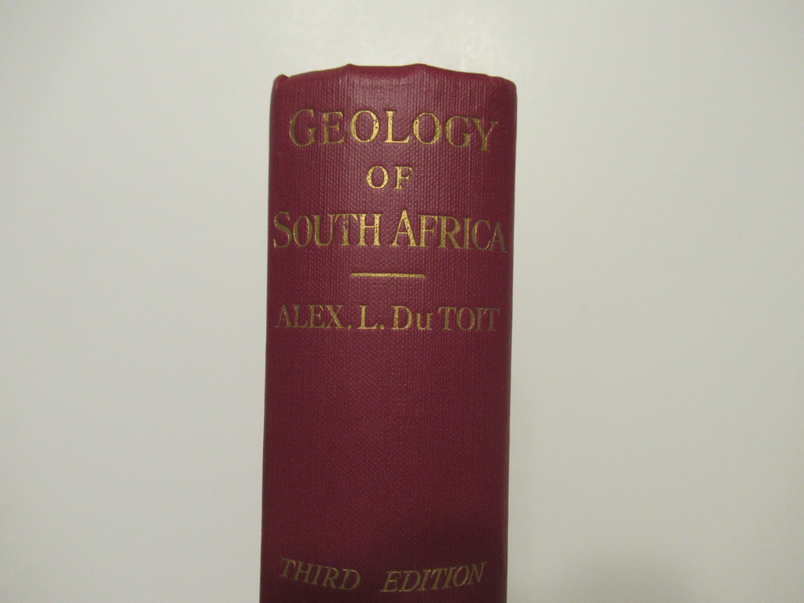 Geology Of South Africa Alex L. Du Toit HC Third Ed 1954 EUC 41 Plates