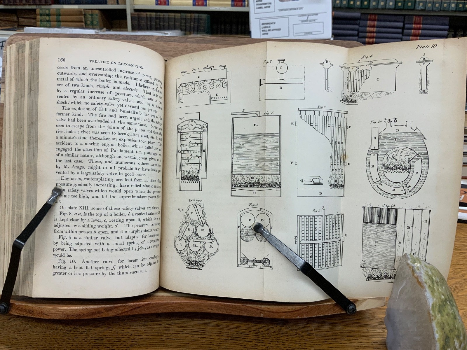 1836 Elemental Locomotion (Gordon) + Rail-Roads & Carriages (Tredgold) Complete
