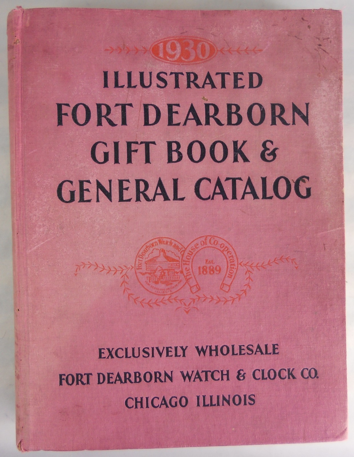 FORT DEARBORN GIFT BOOK CATALOG JEWELRY WATCHES CLOCKS FOUNTAIN PENS 1930