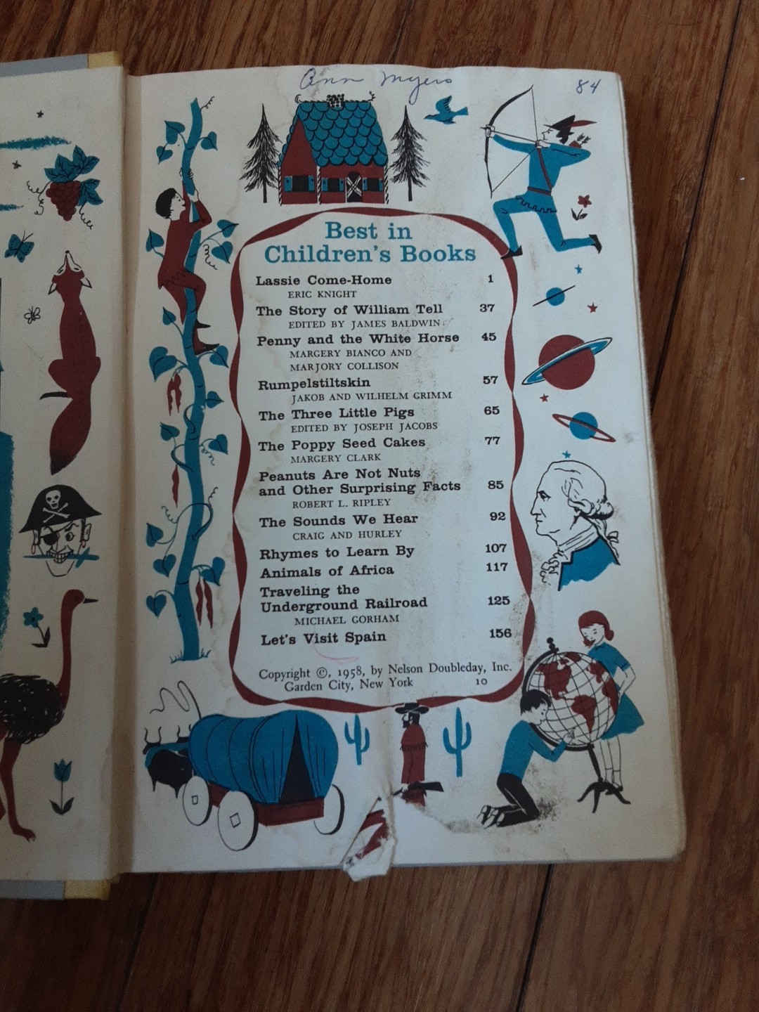 Vintage Lot of 13 BEST IN CHILDREN’s BOOKS 1957 – 1960 Illustrated Hardcover
