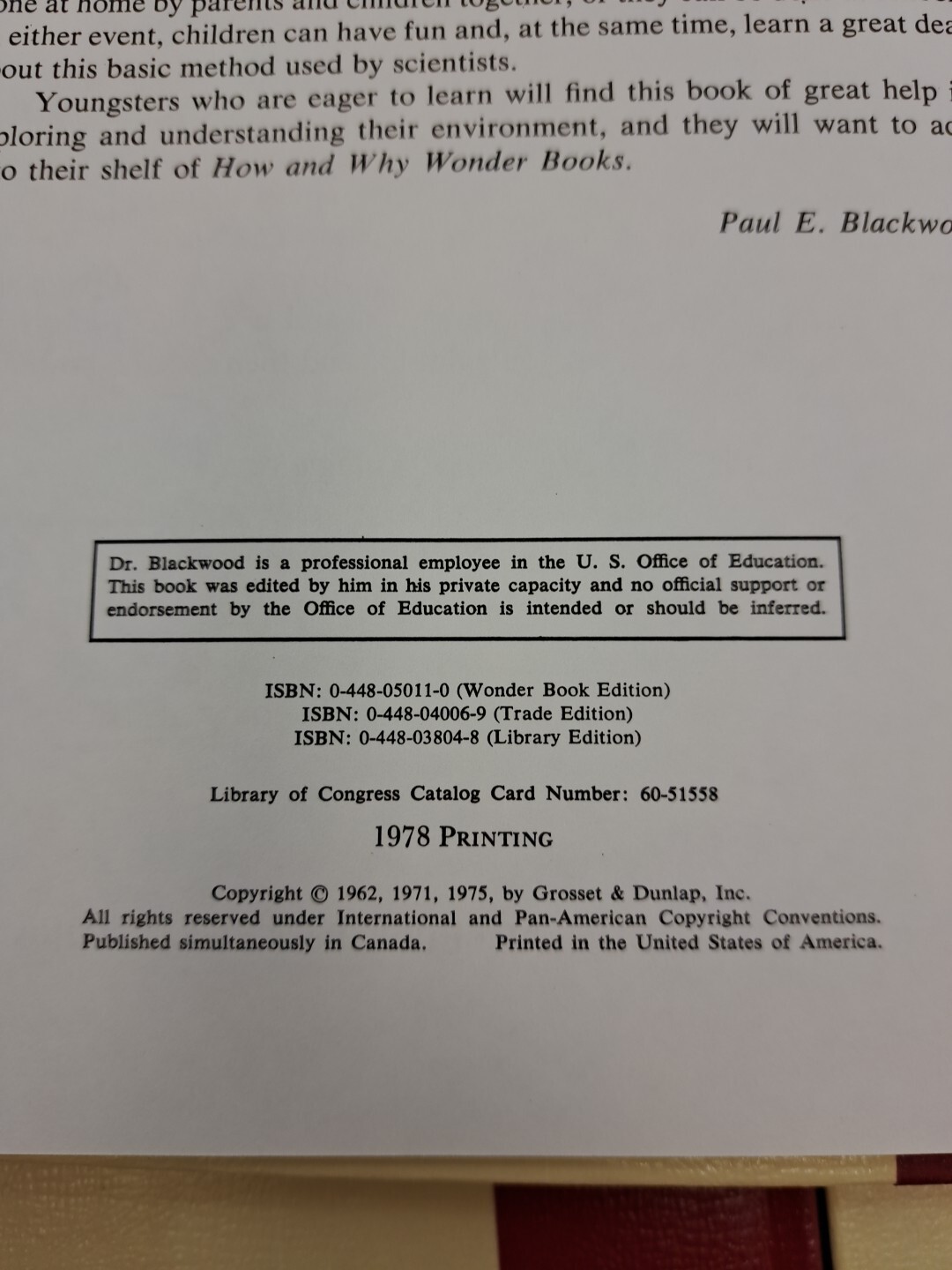 Vintage 1978 Printing The Science Library Volumes 1 Through 6