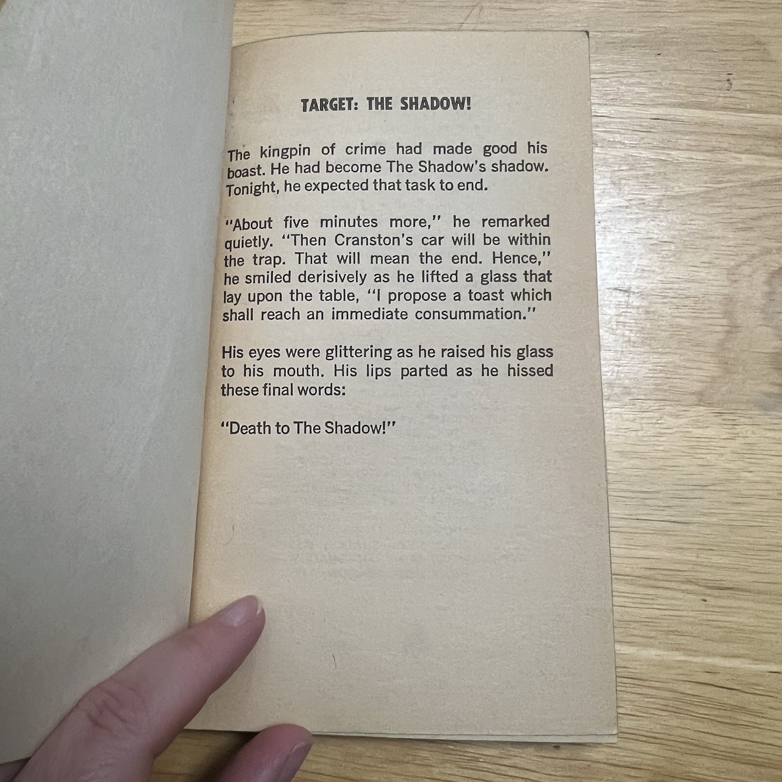 The Shadows Shadow by Maxwell Grant Book 16 Vintage 1977 Paperback Book