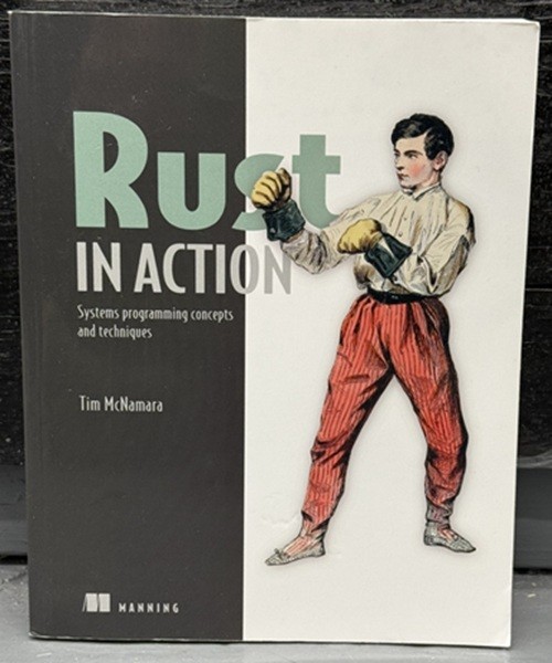 Rust in Action by Tim McNamara – LIKE NEW