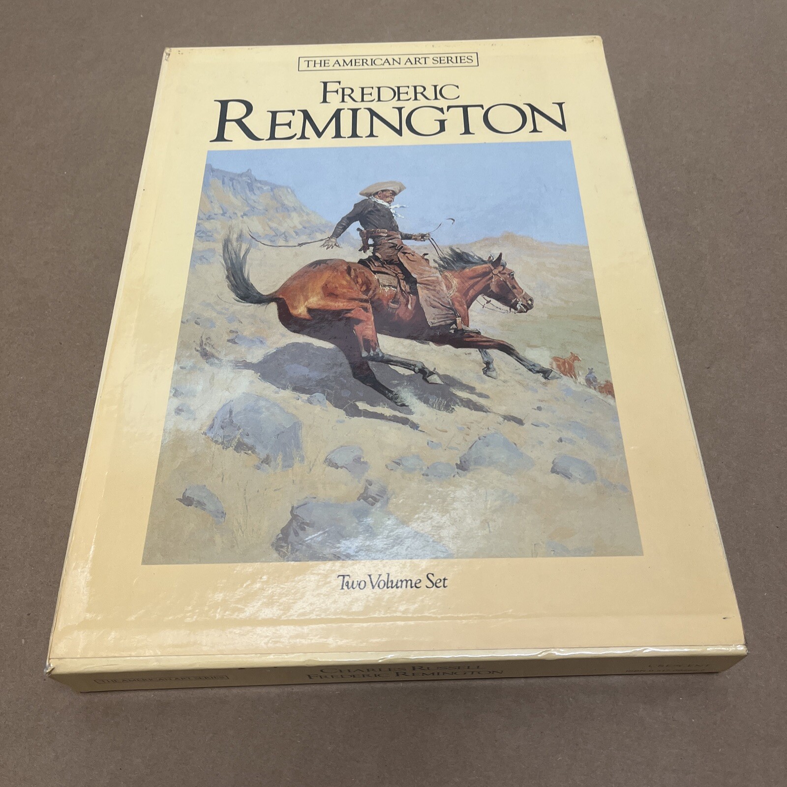 FREDERICK REMINGTON CHARLES RUSSELL- SOPHIA CRAZE THE AMERICAN ART SERIES 2 Vol.