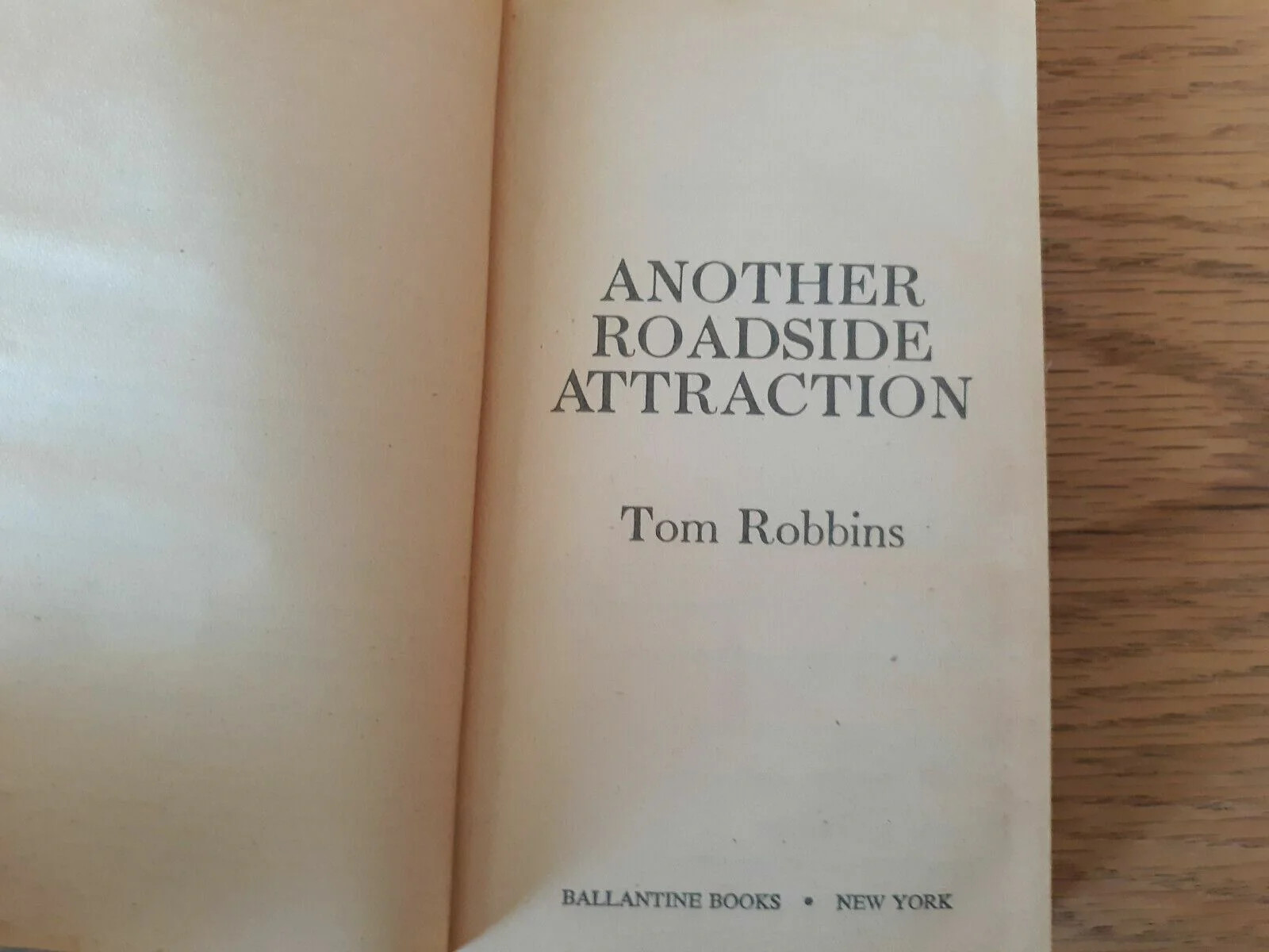 ANOTHER ROADSIDE ATTRACTION By Tom Robbins 1978 Paperback