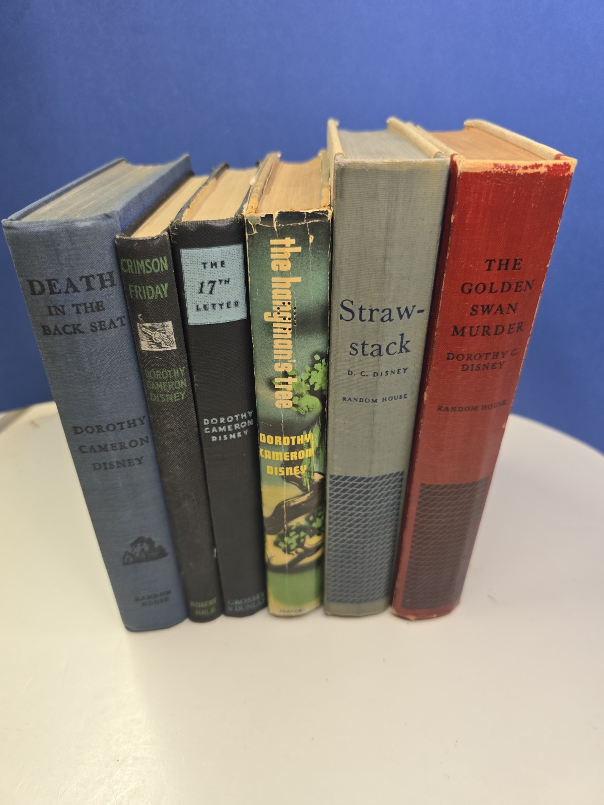 Dorothy Cameron Disney lot of 6 Mystery thrillers The 17th Letter 1st print D.C.