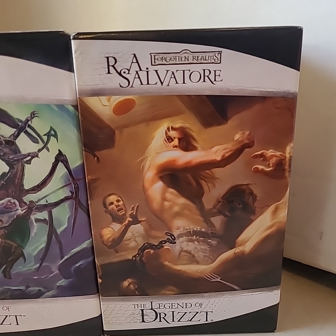 Legends of Drizzt 1 2 4-7 8-13 Salvatore Forgotten Realms Crystal Sojourn Silver