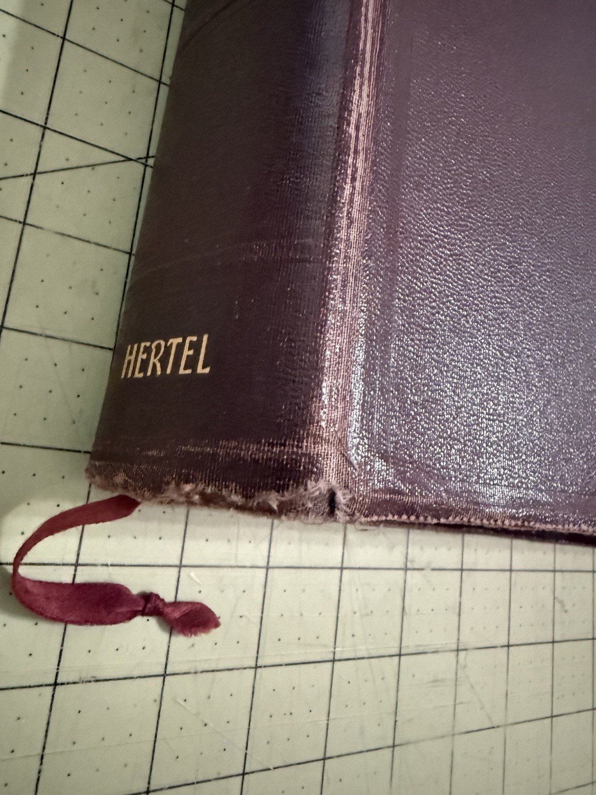 New Standard Reference Bible – Blue Ribbon Large Bonded Leather, 1949 KJV
