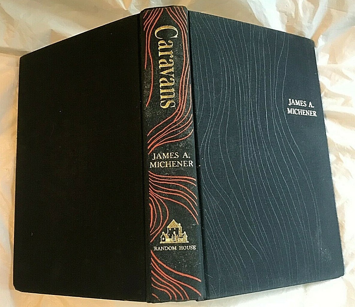 James A. Michener CARAVANS First Edition 1st Print Mid 20th Century Afghanistan