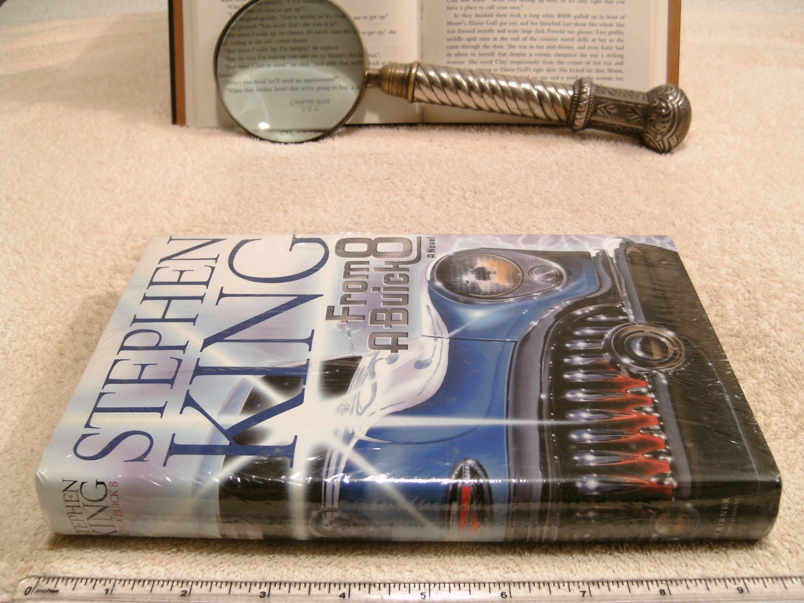 Stephen King *FROM A BUICK 8* HC/DJ Publisher Wrap – ??Edition-Printing-Poster??