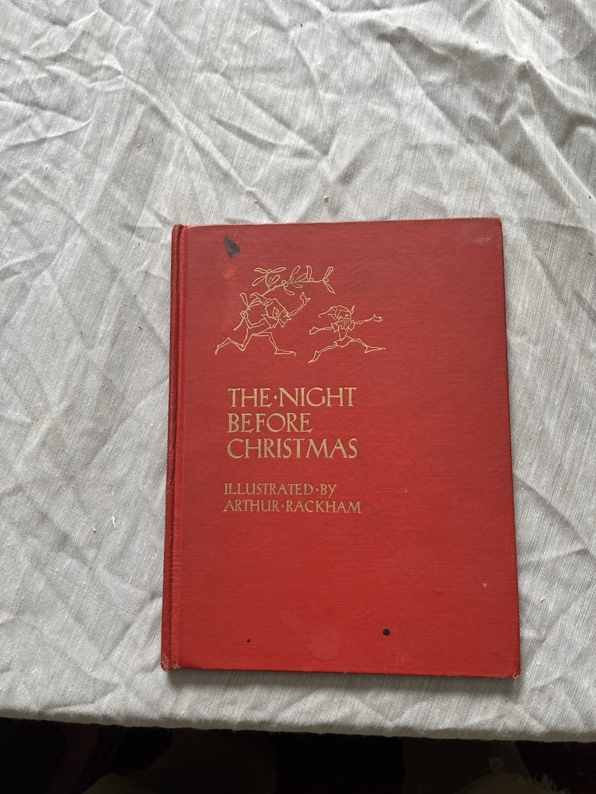 Clement C. Moore The Night Before Christmas Illustrated Arthur Rackham J.B. Lip…