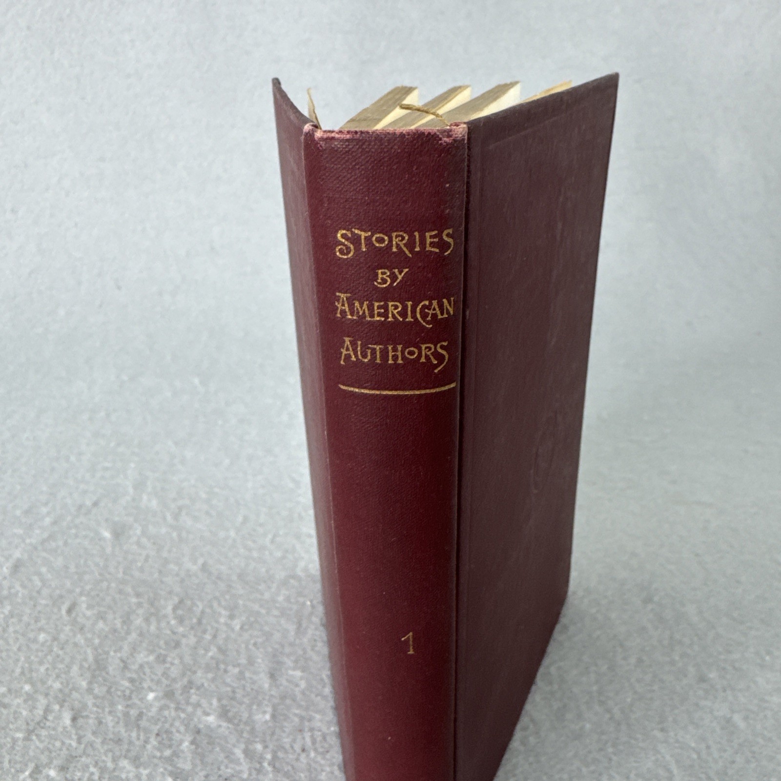Stories of American Authors 1896 Vol. 1-3 + 9 HC Charles Scribners Antique