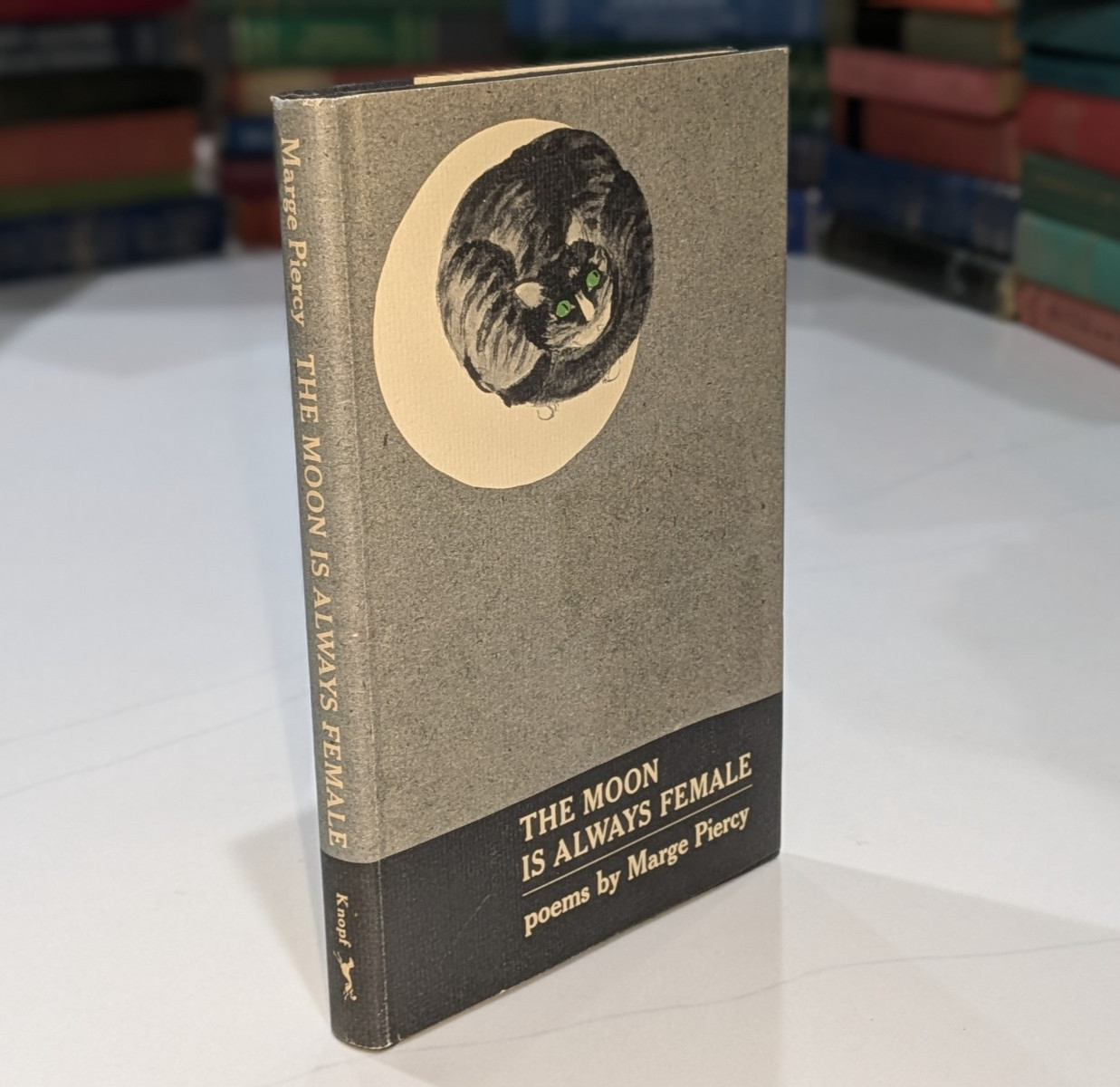 The Moon Is Always Female | Marge Piercy 1980 1st Ed Knopf Hardcover DJ