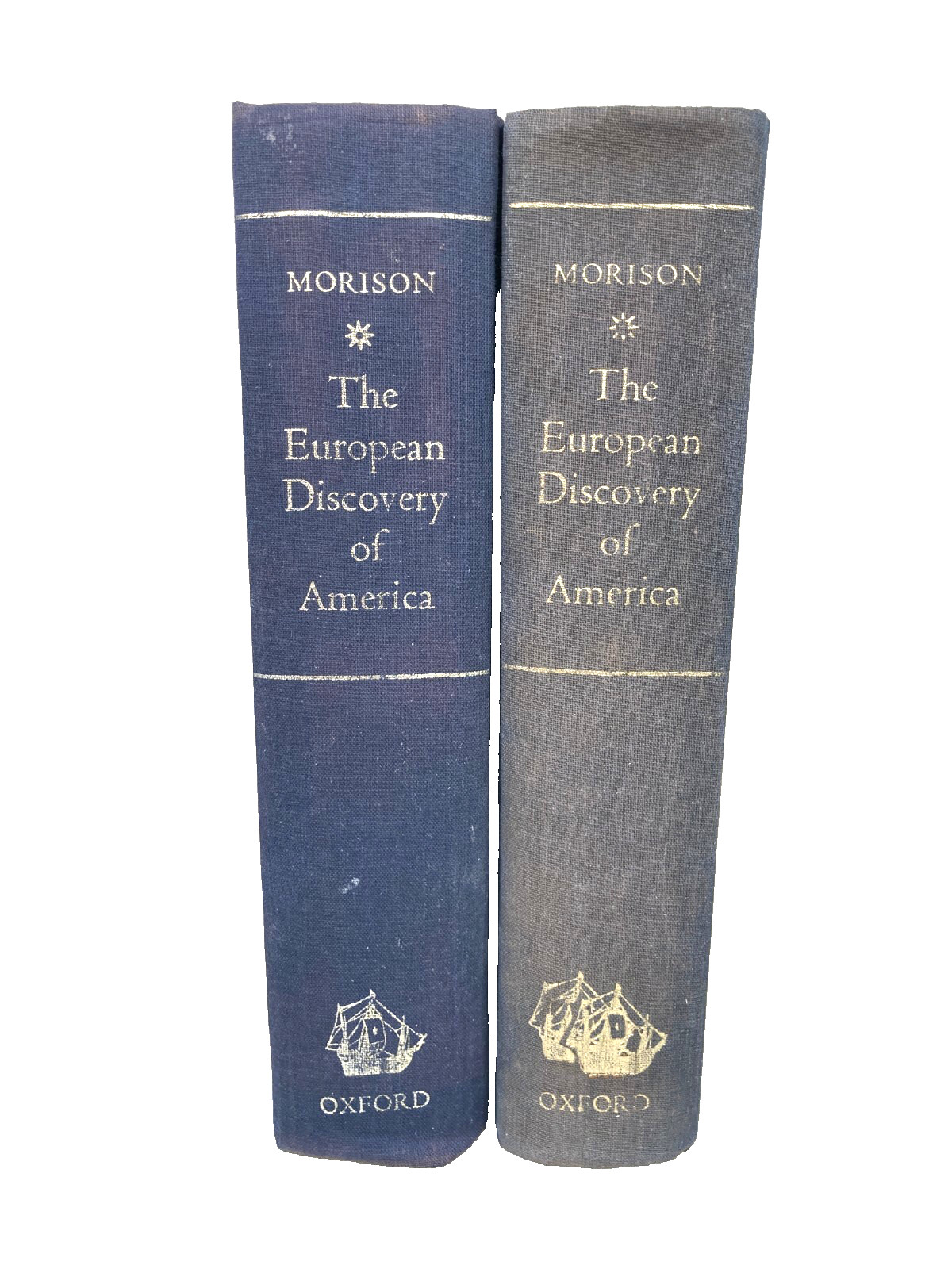 The European Discovery of America by Samuel Morison 2 Volumes 1971 Oxford Press