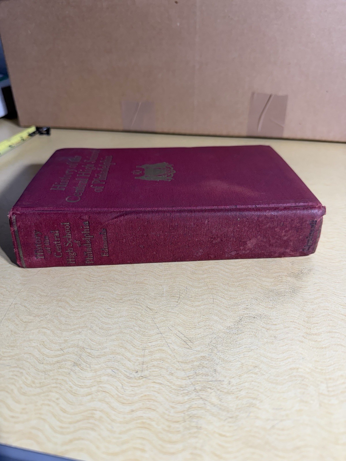 History Of The Central High School Of Philadelphia Franklin Spencer Edmonds 1902