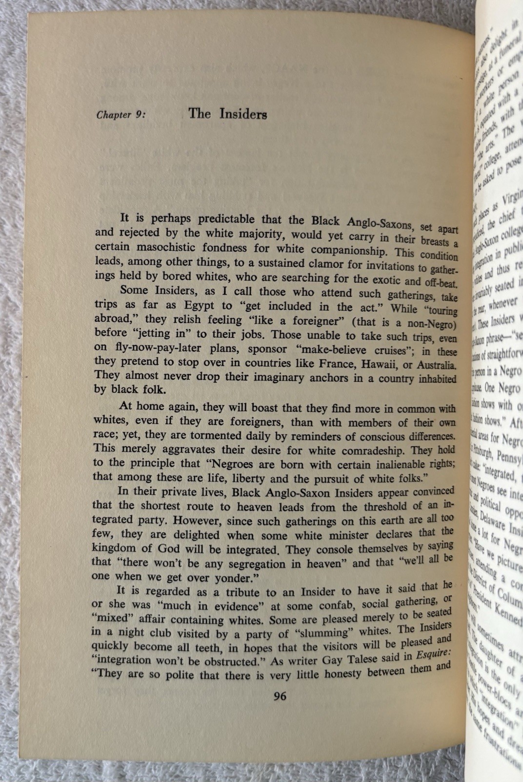 Vintage: THE BLACK ANGLO-SAXONS, Nathan Hare, 1965, First Edition
