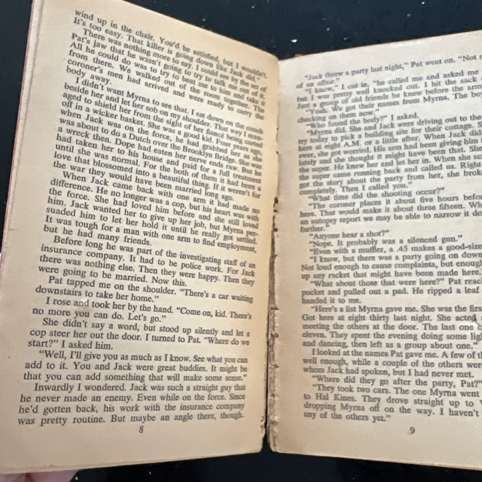 I, The Jury, Mickey Spillane, 1956, Signet Books 699