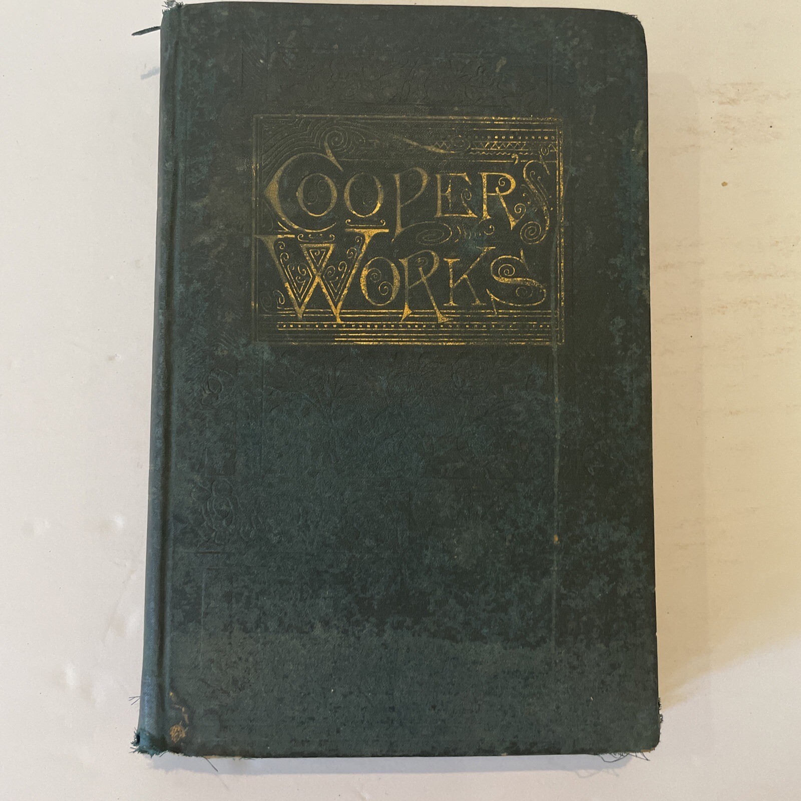 Works Of J. Fenimore Cooper Volume 3 Hardcover 1893 P. F. Collier Vintage Rare