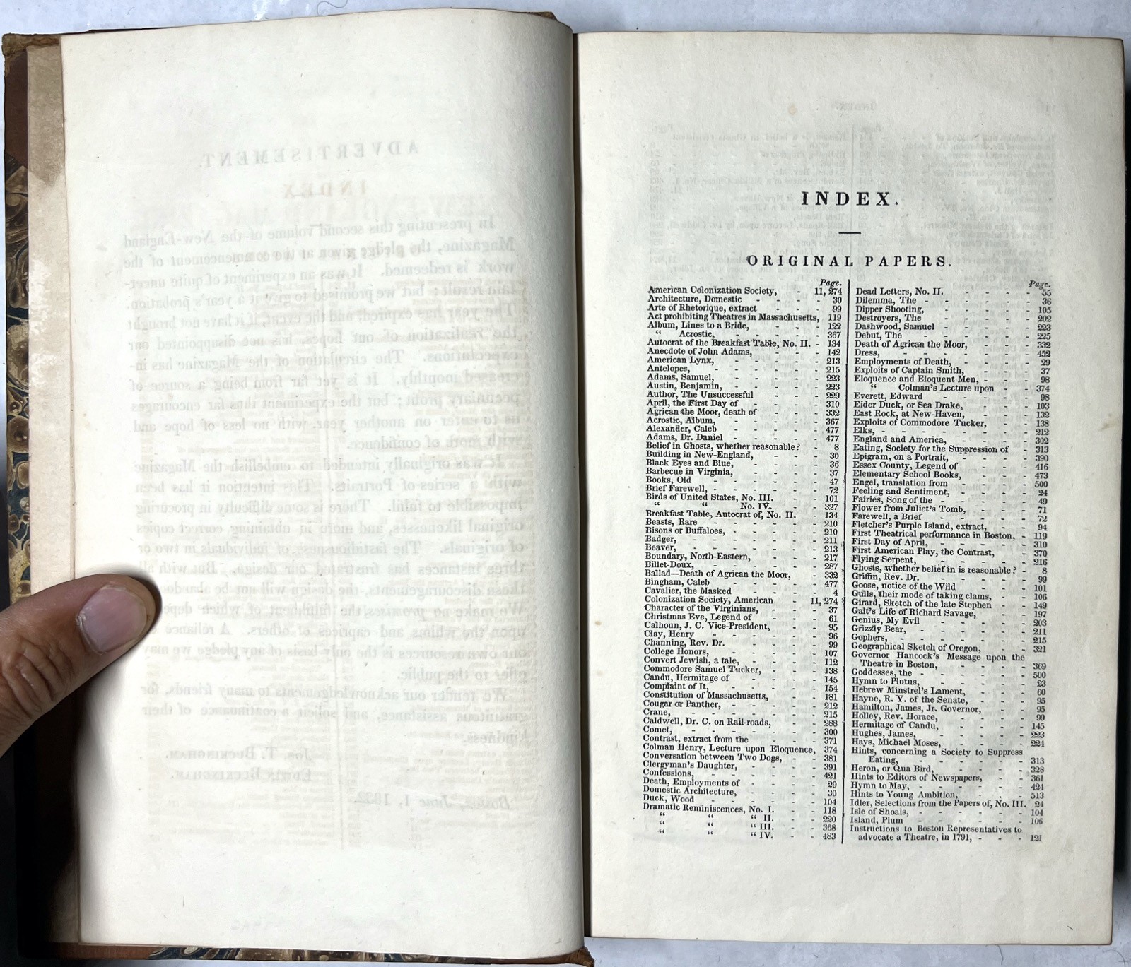 1832 NEW ENGLAND MAGAZINE BUCKINGHAM VOL II JAN-JUNE OREGON MAINE NEW HAVEN RARE