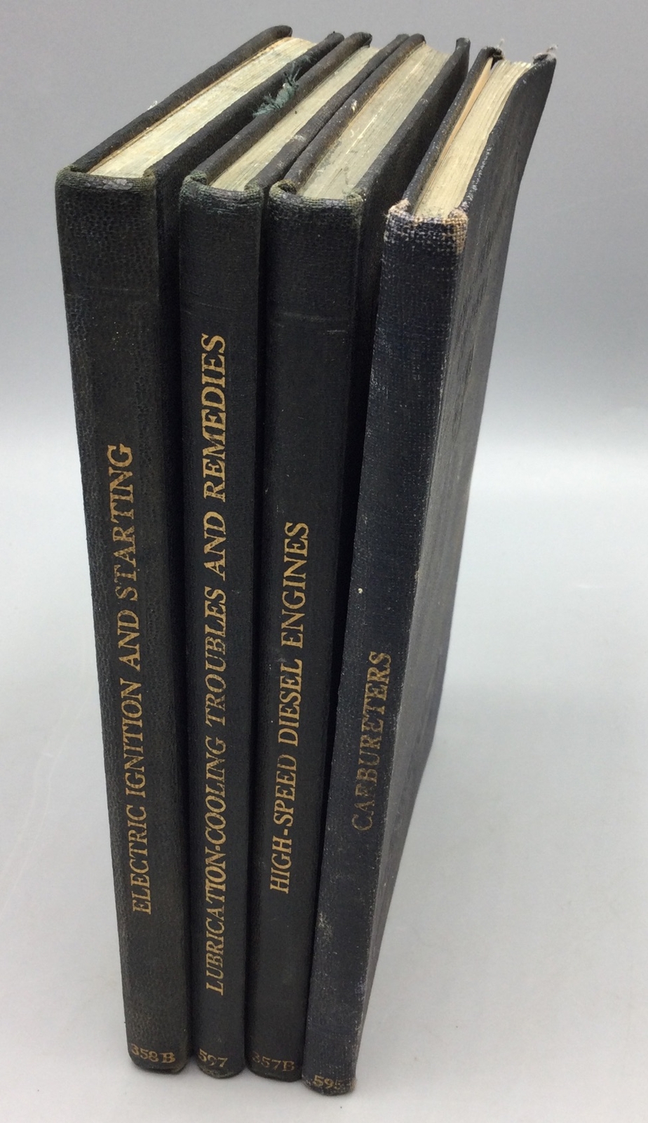1938 International Textbook Co. (Electric, Diesel, Cooling, Carburetors) Books