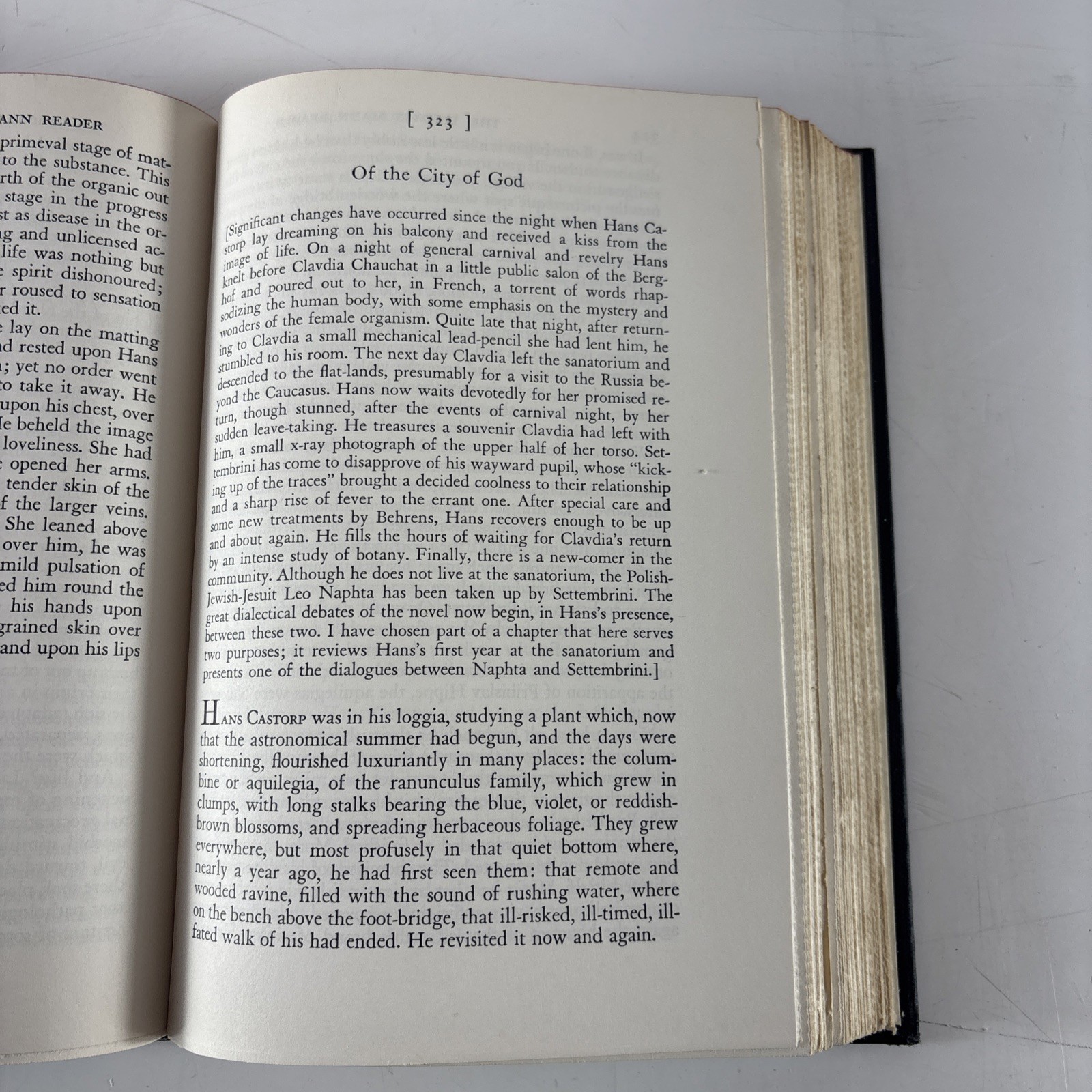 THE THOMAS MANN READER • 1950, Grosset & Dunlap • Very Good First Thus Edition