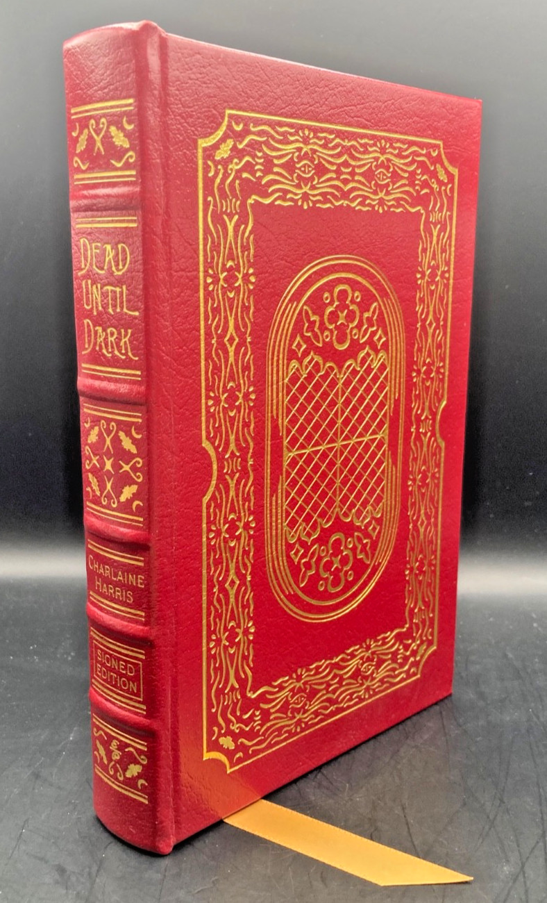 Dead Until Dark, Charlaine Harris, Easton Press 2010, SIGNED with COA, notes
