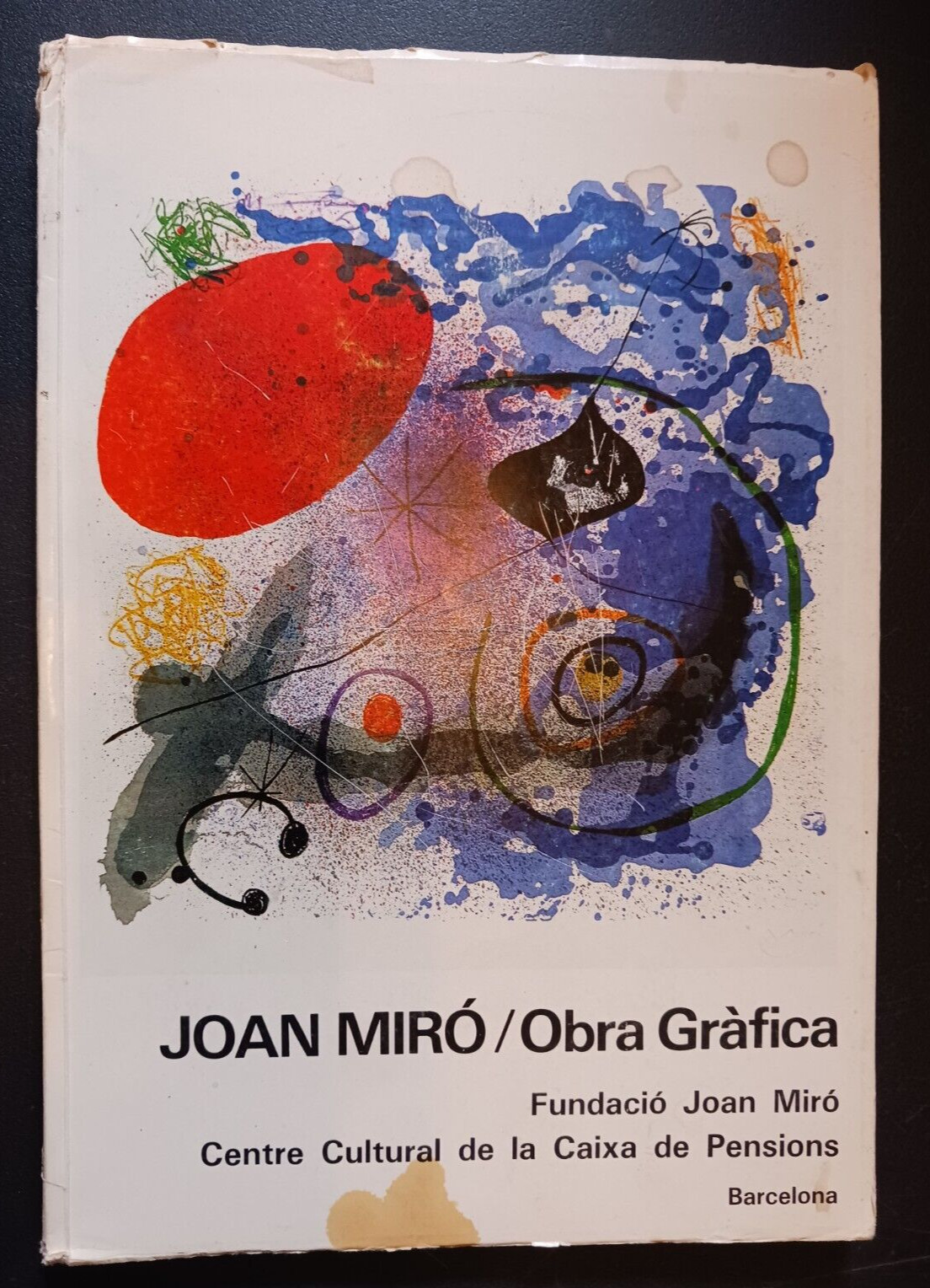 JOAN MIRO / Obra Grafica Barcelona 1980 art exhibition catalogue
