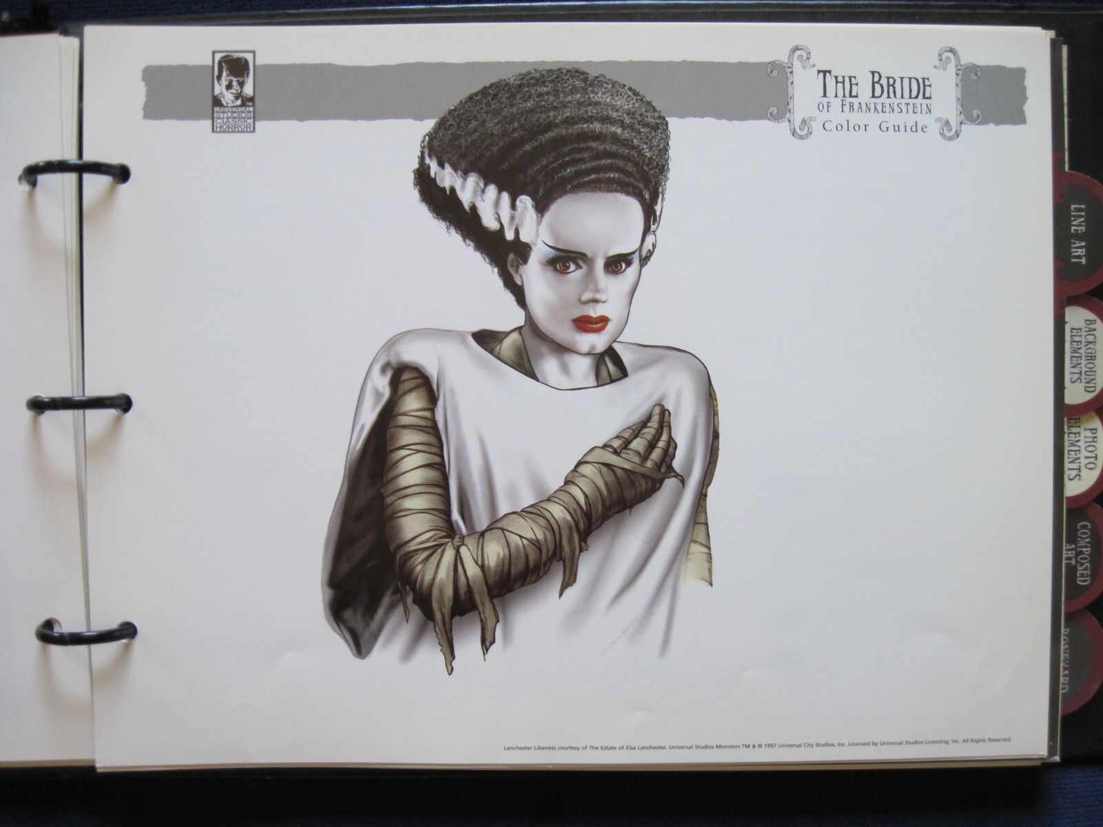 UNIVERSAL HORROR MONSTERS STYLE GUIDEBOOK – FRANKENSTEIN, MUMMY, DRACULA & MORE