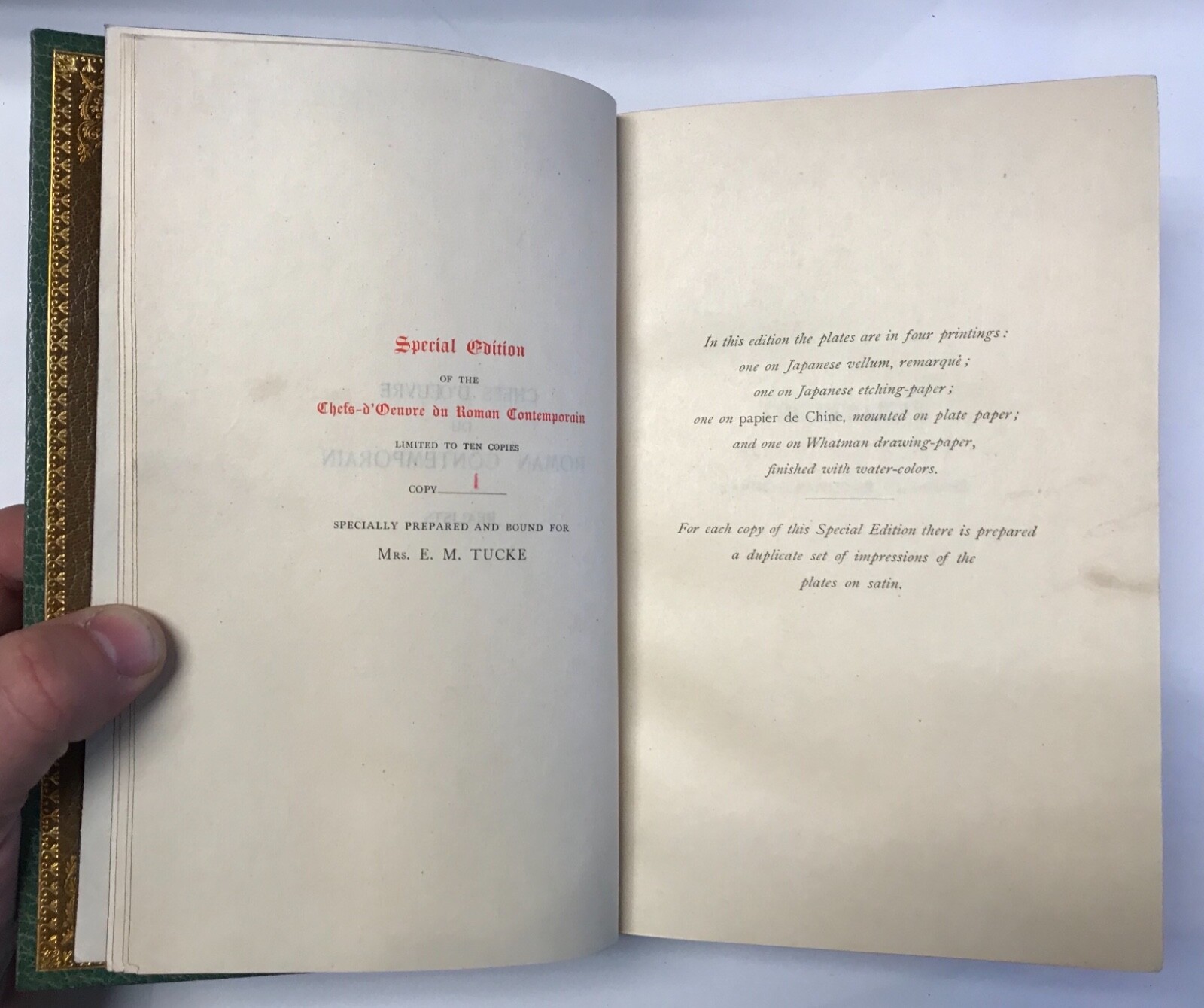 Alphonse Daudet Sapho George Barrie & Sons 1897 Fine Binding Morocco #1/10