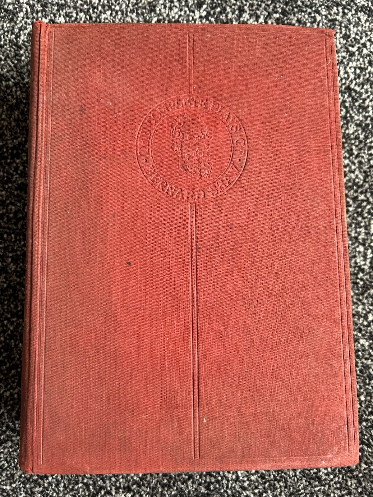 The Complete Plays of Bernard Shaw 1934 Hardcover Odhams Press Ltd.