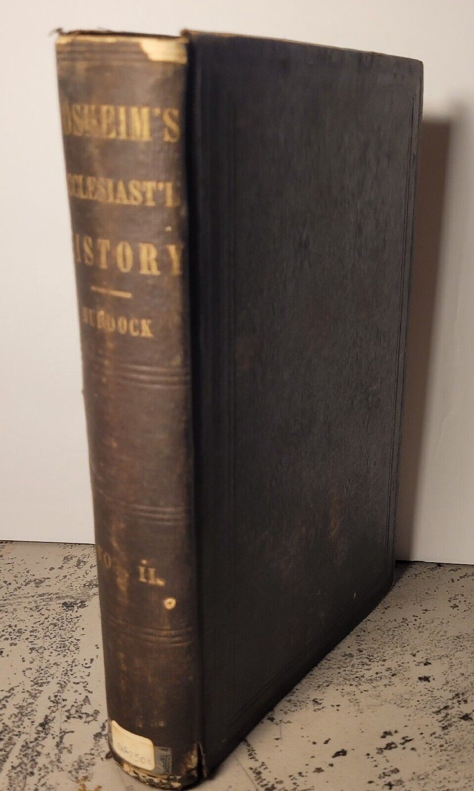 HC 1858 (RARE)-MOSHEIM’s ECCLESIASTICAL HISTORY-John Lawrence Von Mosheim Vol.2