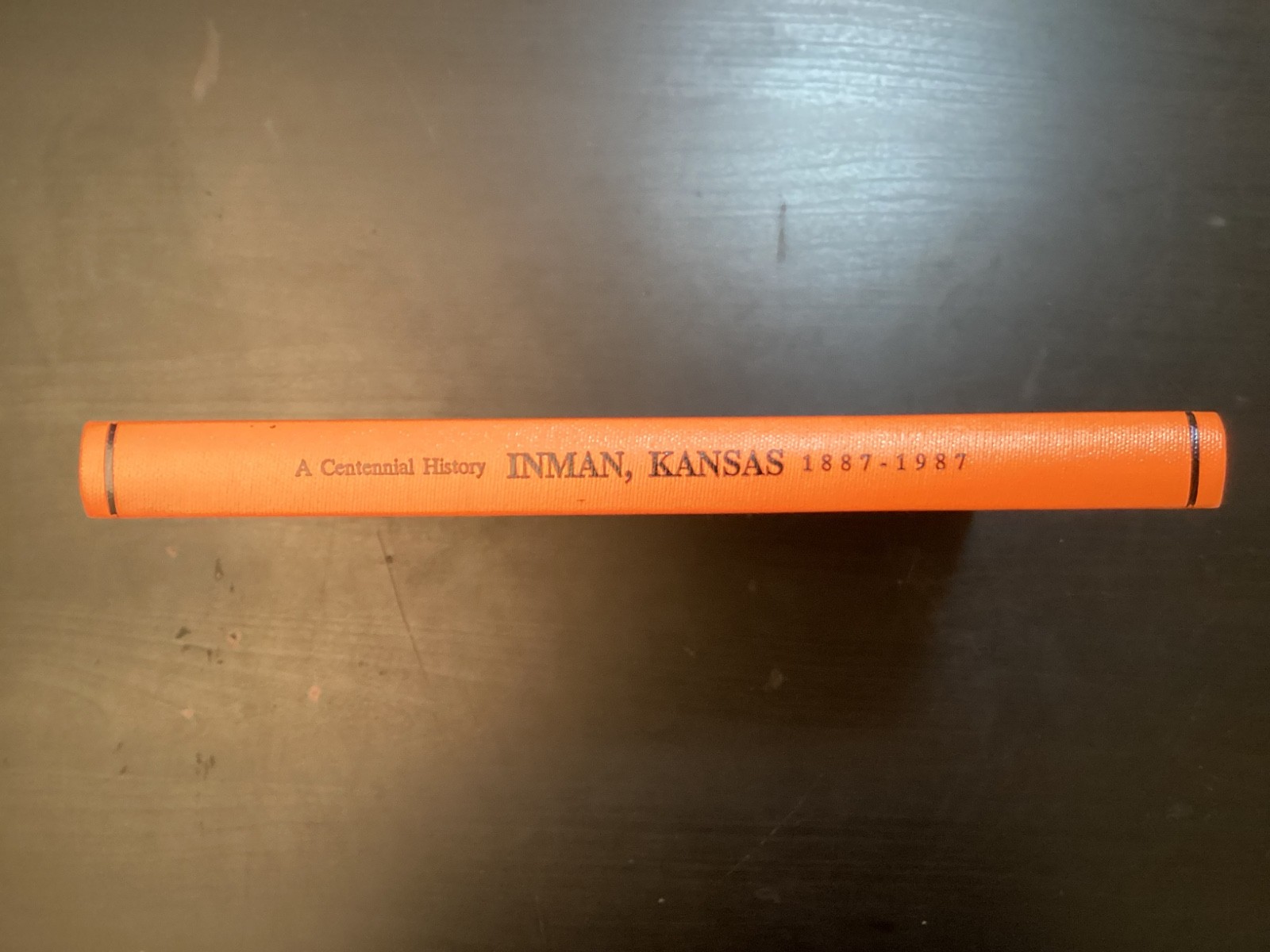 Inman Kansas: 1887-1987 CENTENNIAL HISTORY Illustrated HCDJ