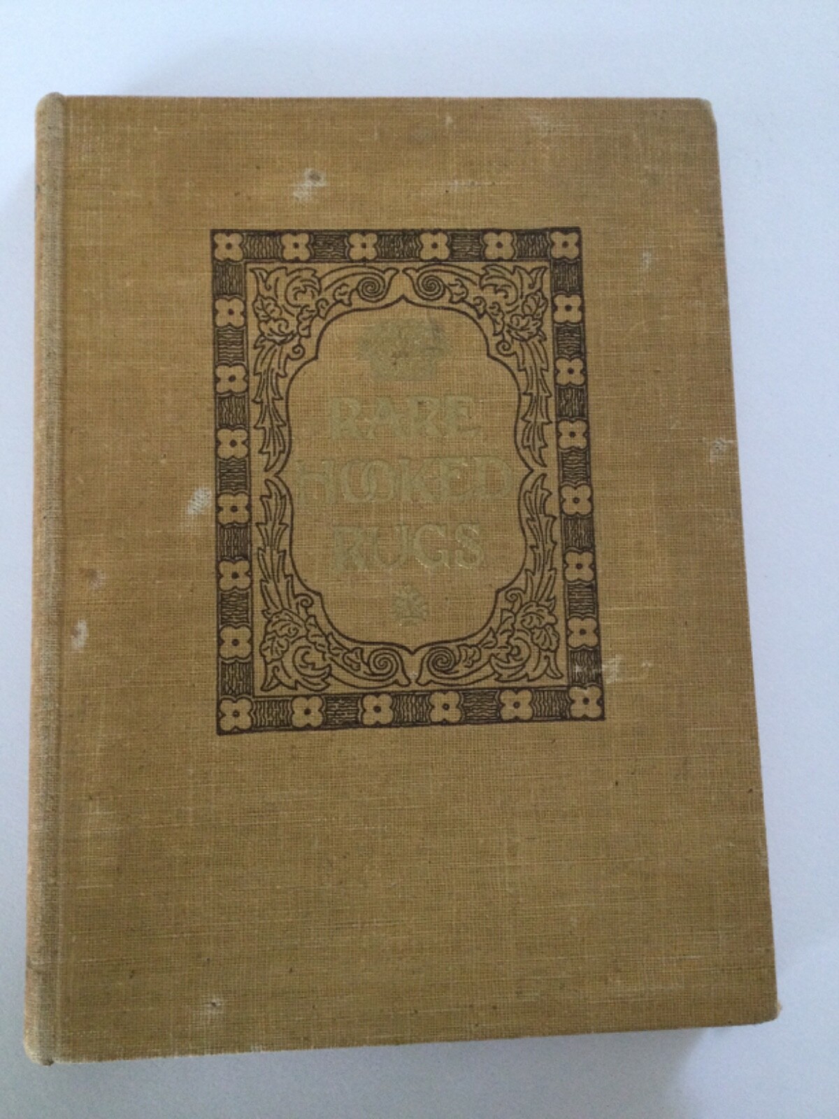 Rare Hooked Rugs by William Winthrop Kent 1941 First Edition. – Illustrated