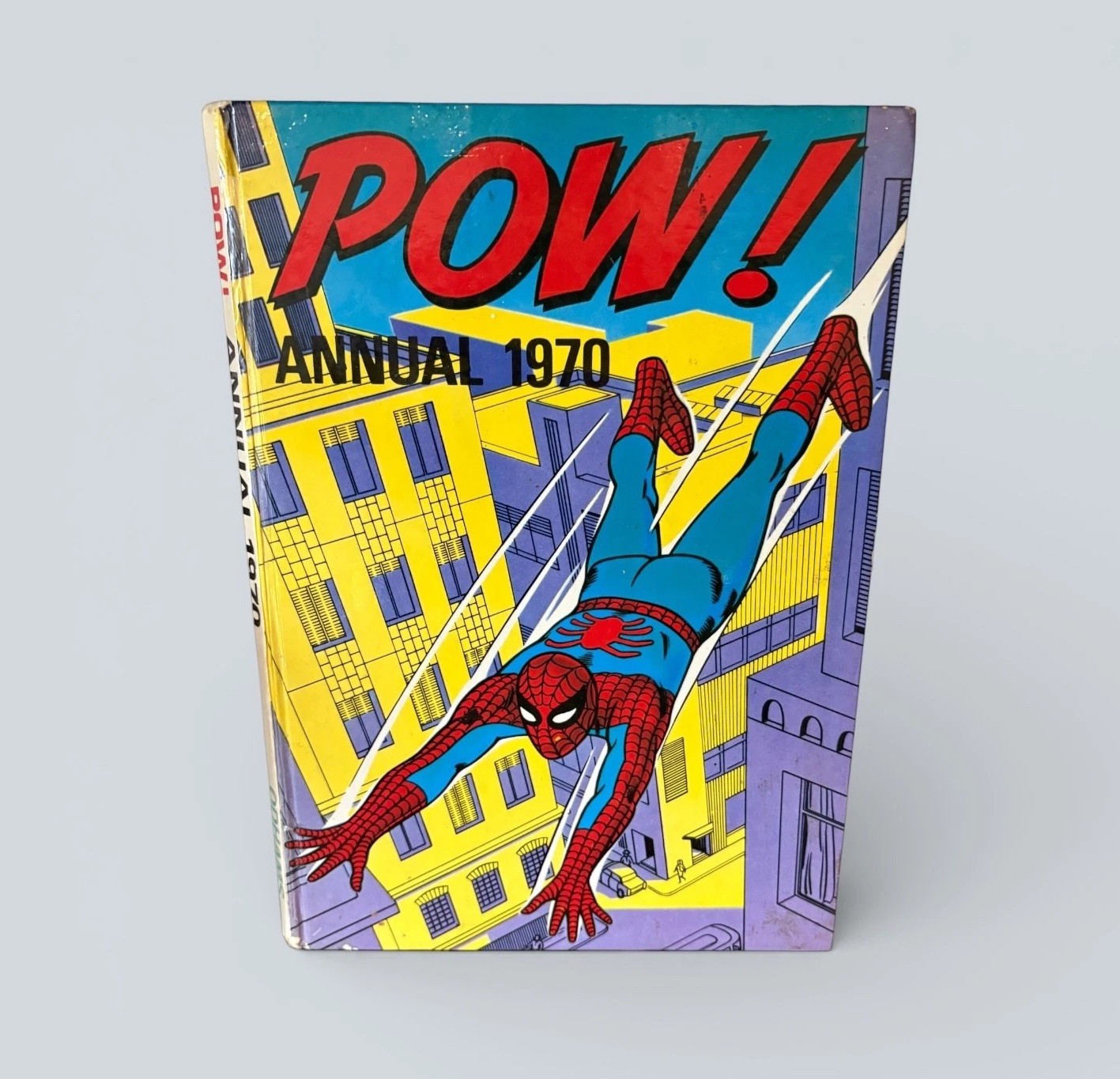 Vintage POW 1970 Comic Annual HB collectable Spiderman