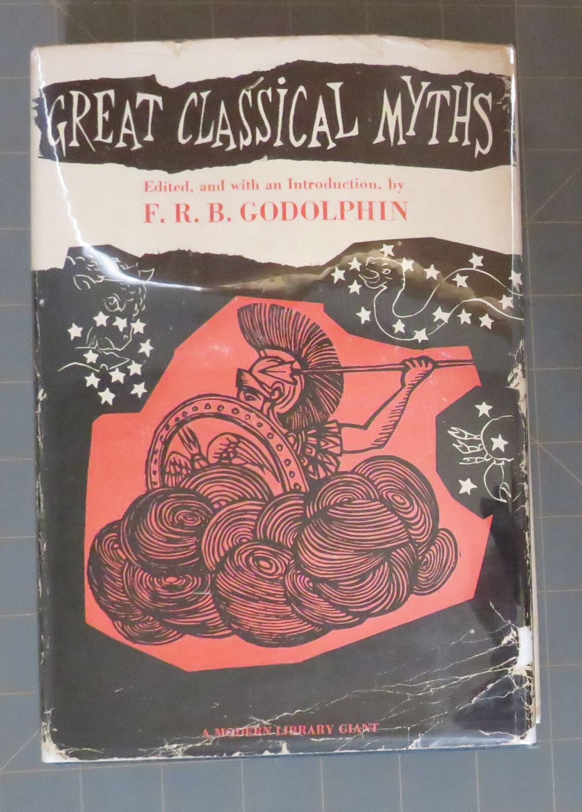 modern library G89 great classical myths hardcover w/jacket