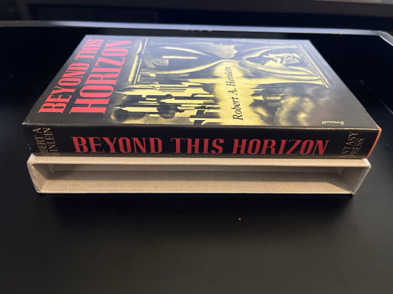 Robert Heinlein – BEYOND This HORIZON – First Edition Replica Library Slipcase