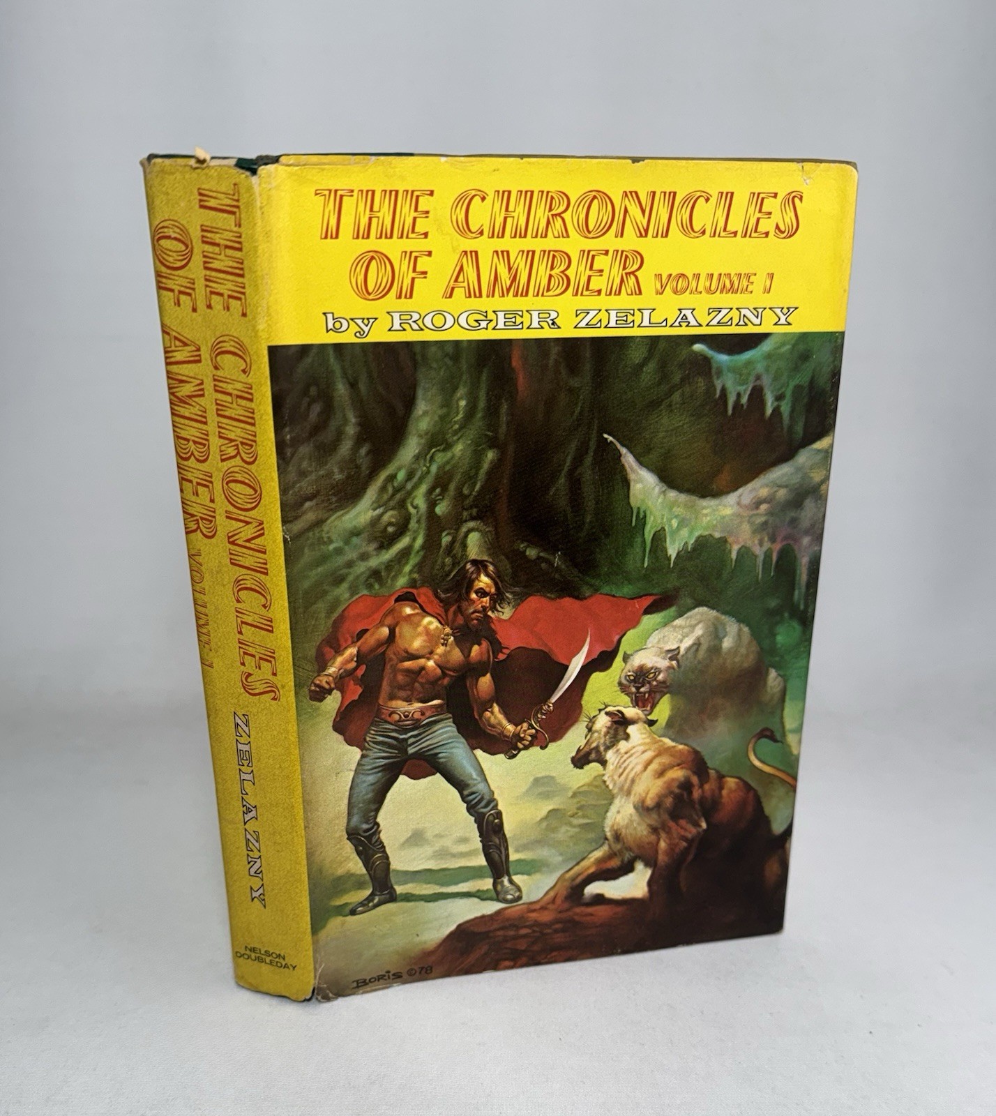 The Chronicles Of Amber-Volume I-Roger Zelazny-SIGNED-First BCE-Org DJ-VERY RARE